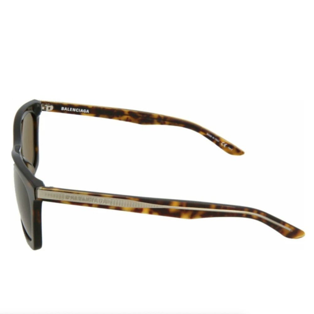 New Balenciaga Unisex Havana Square Sunglasses! - Picture 3 of 4